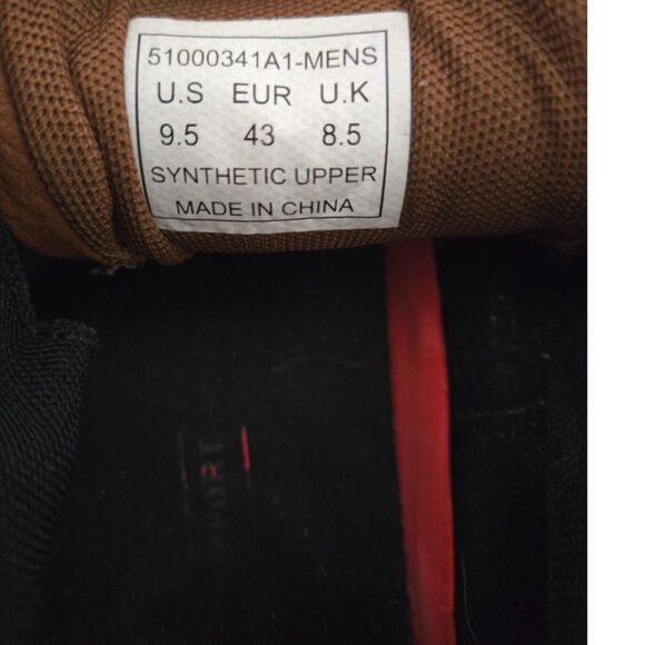 Levi's Comfort Sneakers Men 9.5 Black Lace Up - Picture 8 of 8